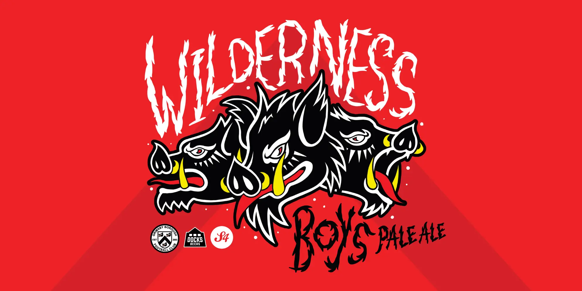 The logo for wilderness boys pale ale